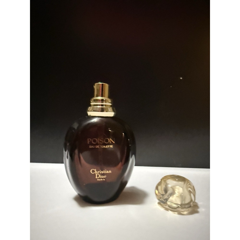 Vintage Christian Dior Poison Perfume Bottle – Empty Collectible